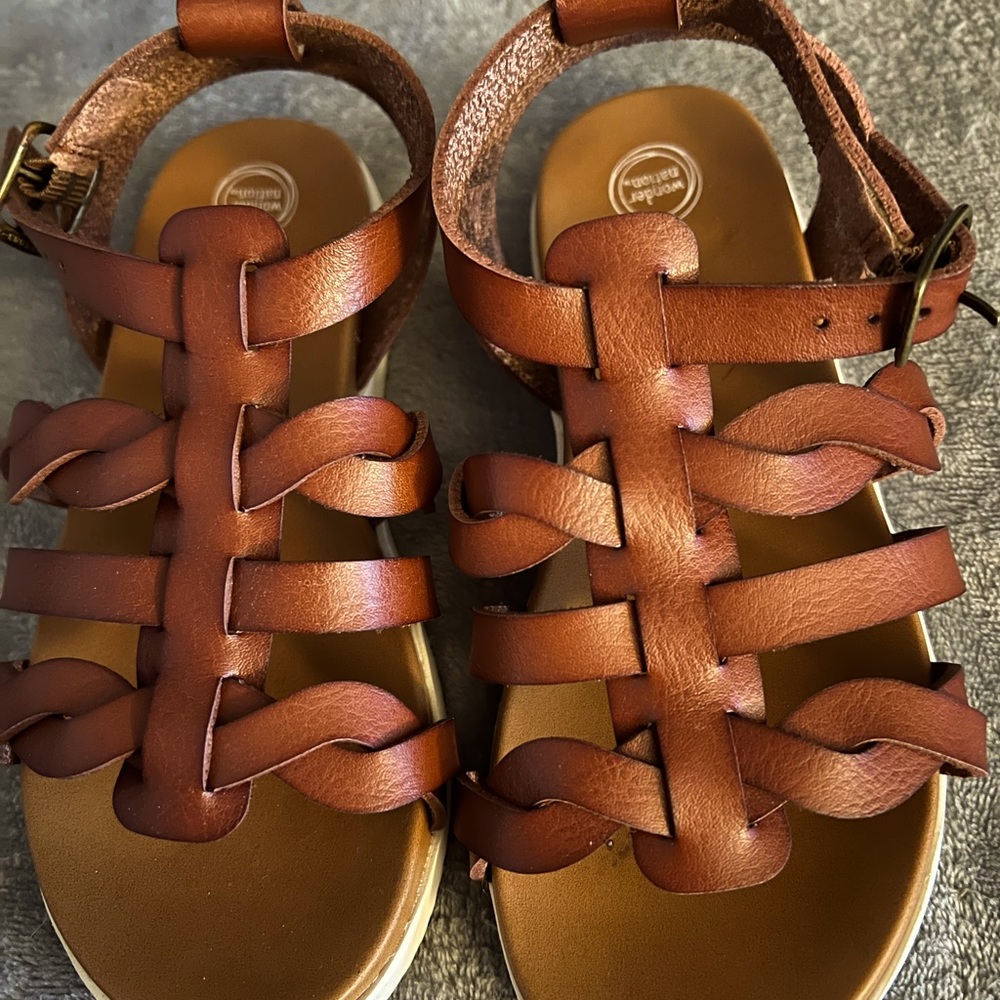Brown sandals